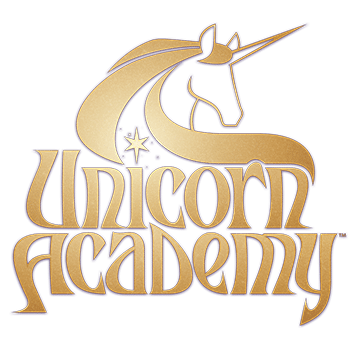 Logo der Lizenz/Marke "Unicorn Academy" - Lizenzierte Heimtextilien von Unicorn Academy