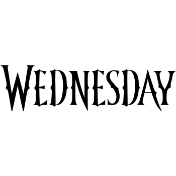 Logo der Lizenz/Marke "Wednesday" - Lizenzierte Heimtextilien von Wednesday